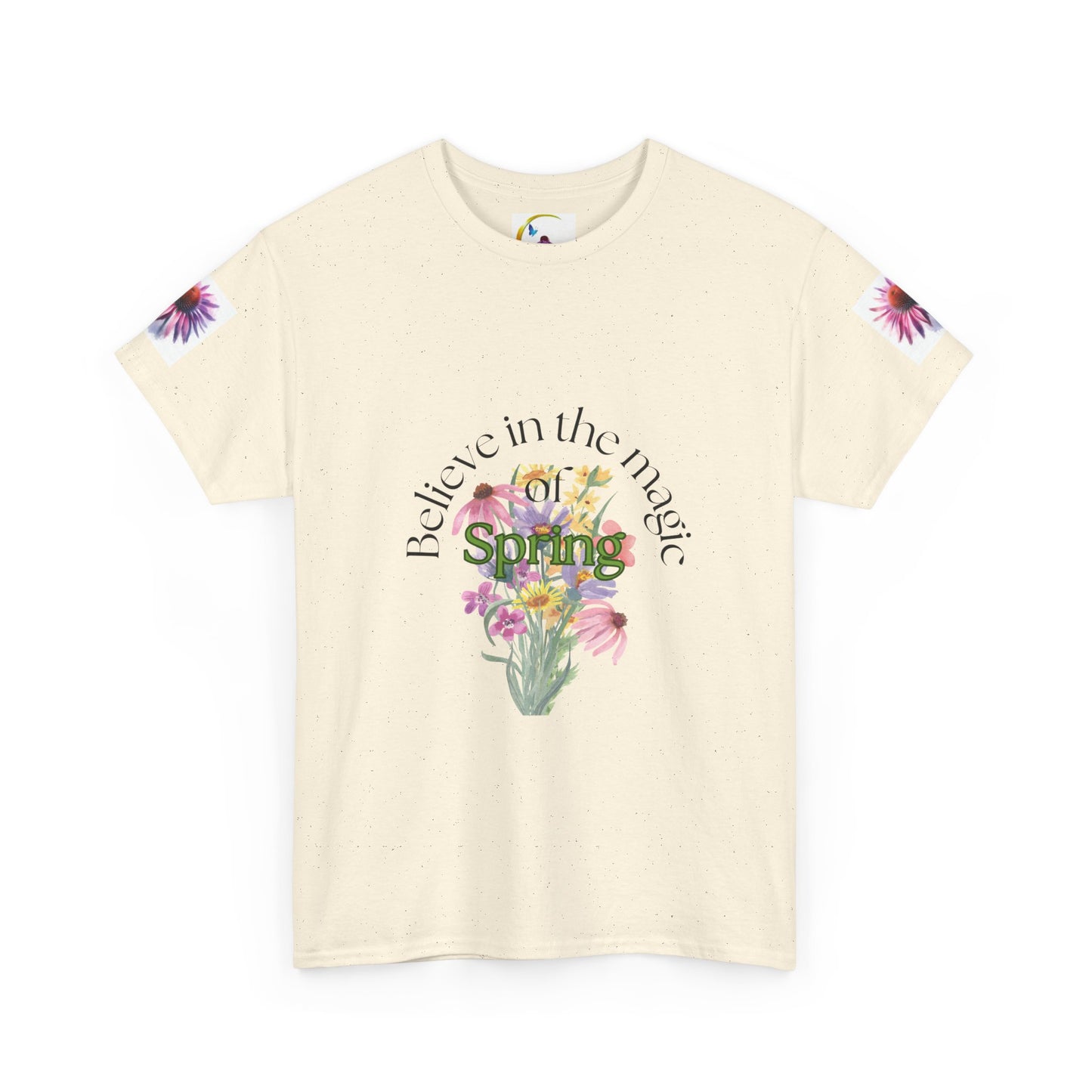 "Believe in the Magic of Spring" Unisex Heavy cotton Tee