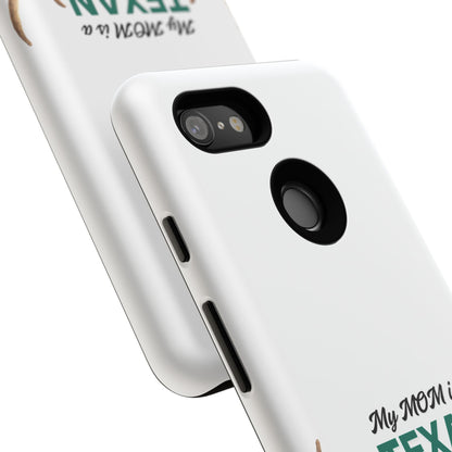 Texas MOM Phone Case - Tough & Stylish Floral Design