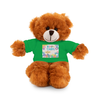 Happy Easter Stuffed Animal with T-Shirt