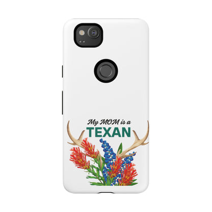 Texas MOM Phone Case - Tough & Stylish Floral Design