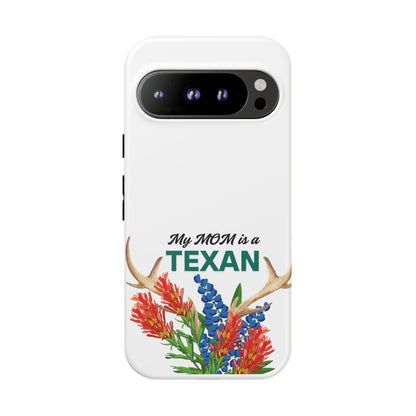Texas MOM Phone Case - Tough & Stylish Floral Design