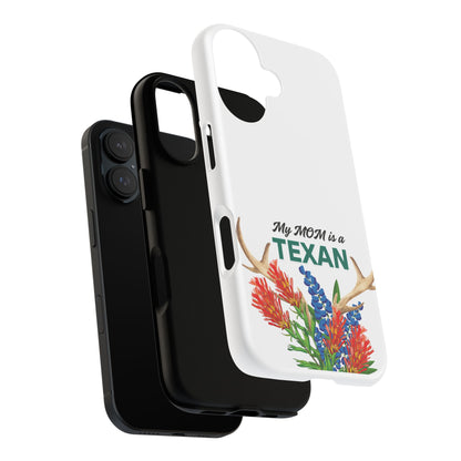 Texas MOM Phone Case - Tough & Stylish Floral Design