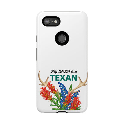 Texas MOM Phone Case - Tough & Stylish Floral Design