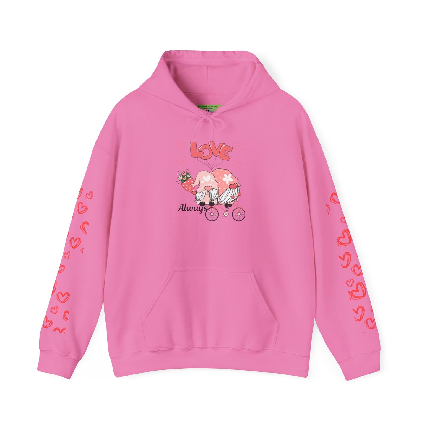 Love Always Cuddly Unisex Heavy Blend™ Hooded Sweatshirt