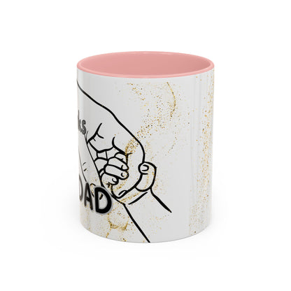 Thanks Dad Accent Coffee Mug — 'Thanks Dad' Father's Day Gift
