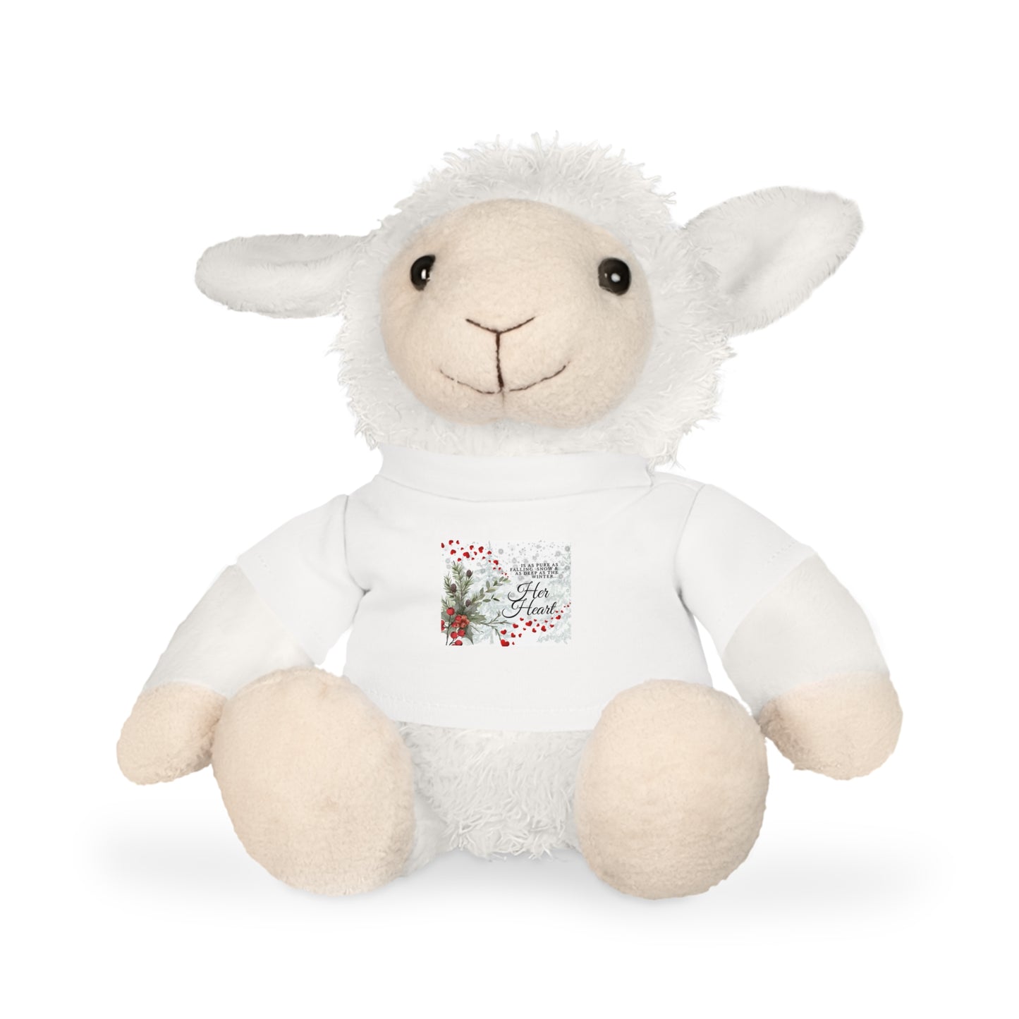Her Heart Plush Toy with 'Have Courage' T‑Shirt