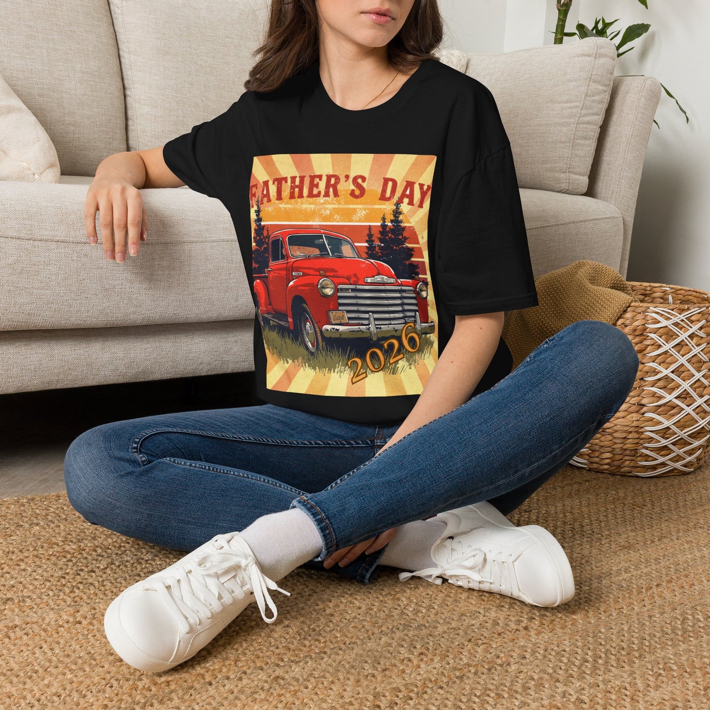 Father’s Day Vintage Pickup T-Shirt – 2026 Retro Truck Design