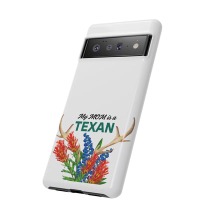Texas MOM Phone Case - Tough & Stylish Floral Design