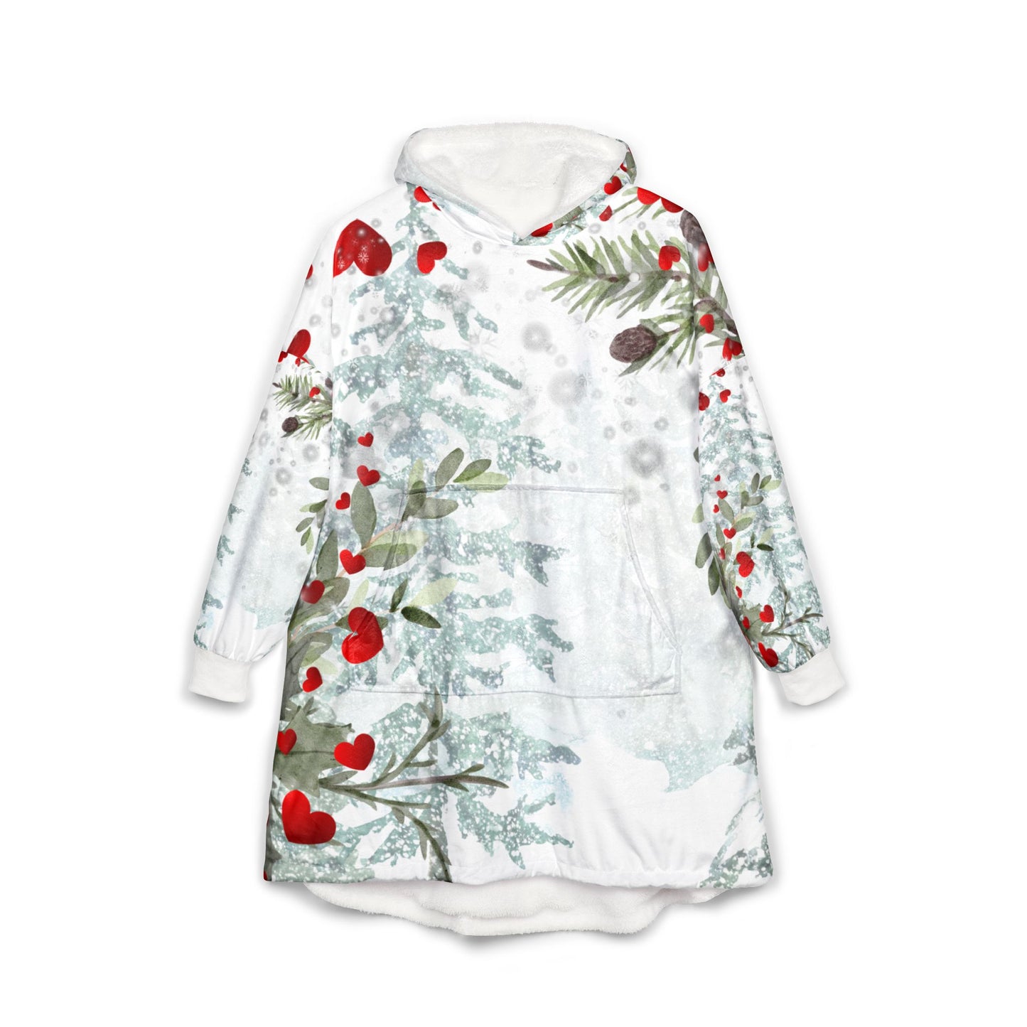 Cozy Hooded Blanket — Warm & Cuddly Wearable Throw