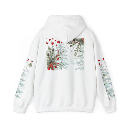 'Her Heart' Floral Winter Holiday Pullover