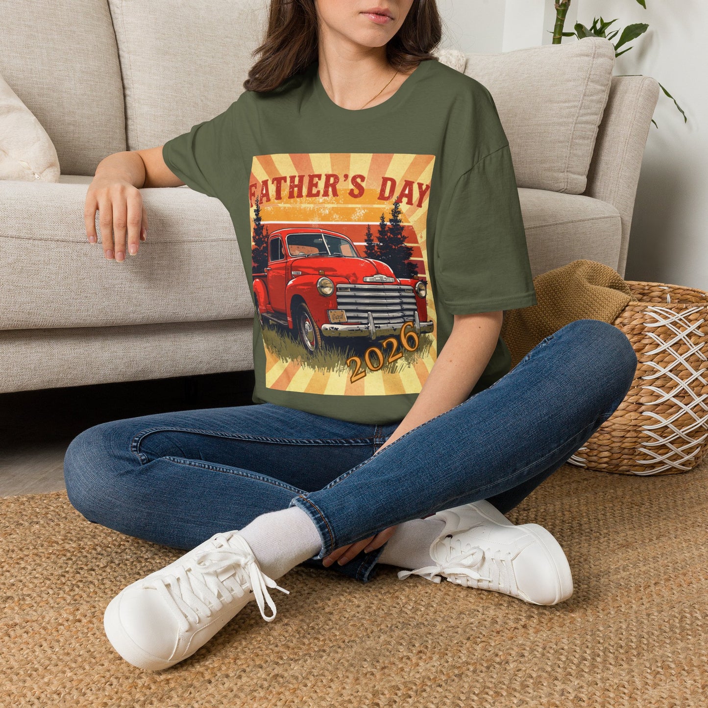 Father’s Day Vintage Pickup T-Shirt – 2026 Retro Truck Design