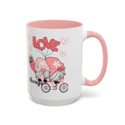 Love Always Accent Coffee Mug (11, 15oz)