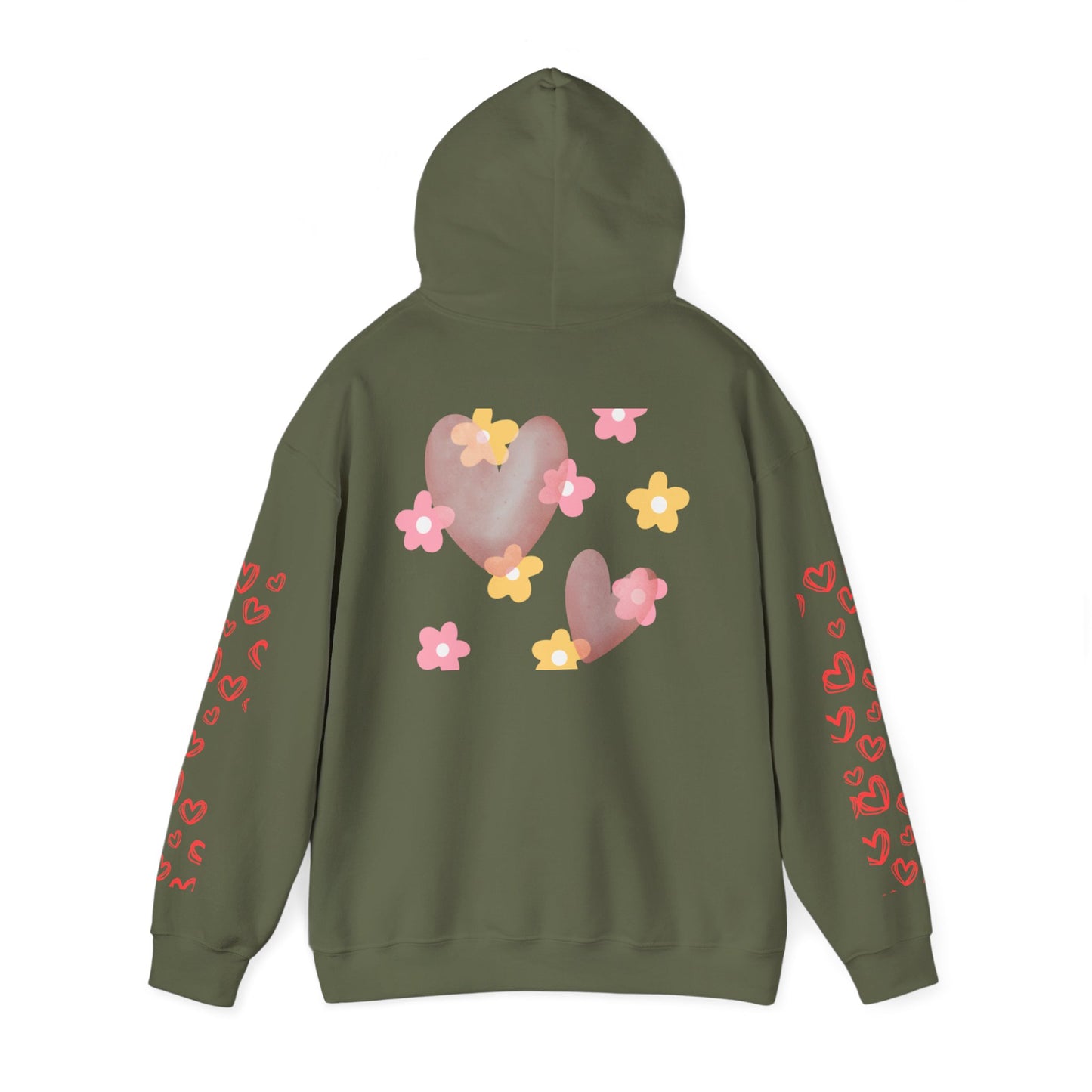 Love Always Cuddly Unisex Heavy Blend™ Hooded Sweatshirt