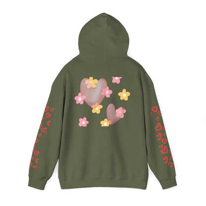 Love Always Cuddly Unisex Heavy Blend™ Hooded Sweatshirt
