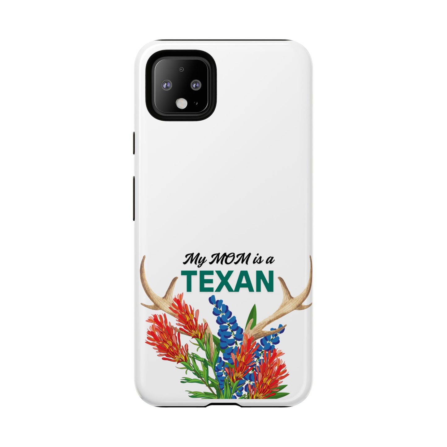 Texas MOM Phone Case - Tough & Stylish Floral Design