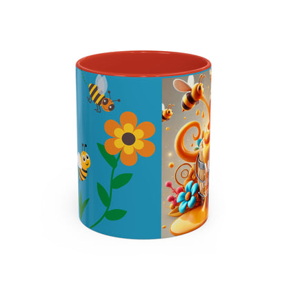 Sweetest Mom Coffee Mug - Bee & Honey Design - Perfect Gift for Mother's Day