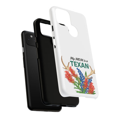 Texas MOM Phone Case - Tough & Stylish Floral Design