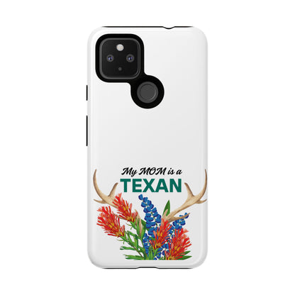 Texas MOM Phone Case - Tough & Stylish Floral Design