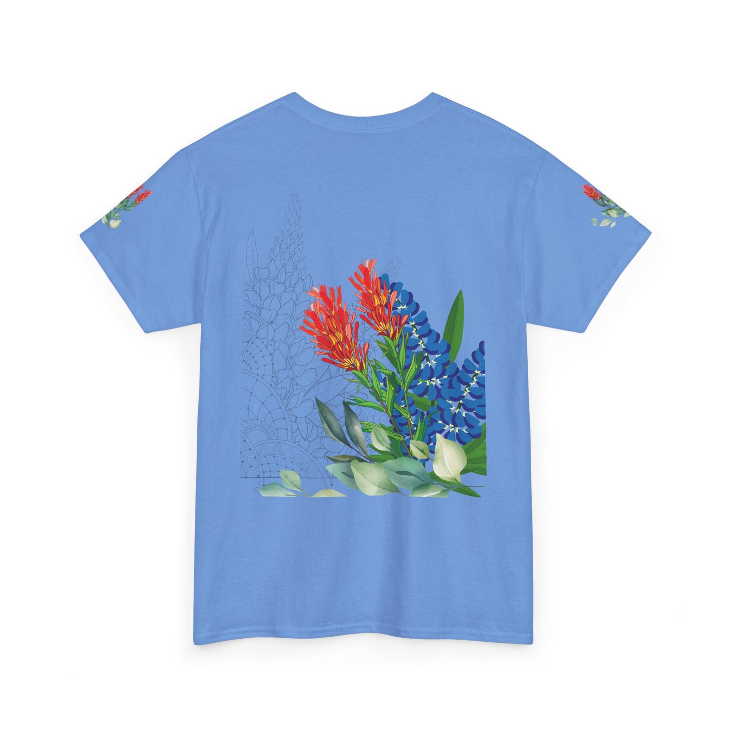 Floral Love Happens Unisex Heavy Cotton Tee