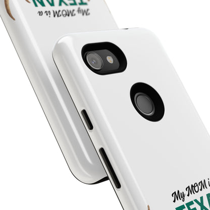 Texas MOM Phone Case - Tough & Stylish Floral Design