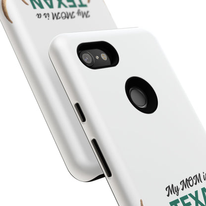 Texas MOM Phone Case - Tough & Stylish Floral Design