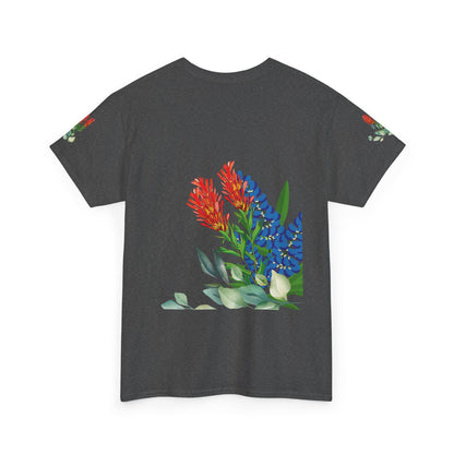 Floral Love Happens Unisex Heavy Cotton Tee