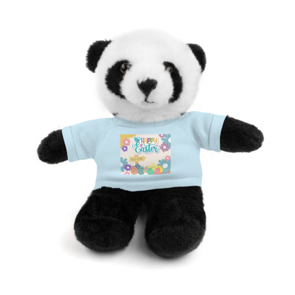 Happy Easter Stuffed Animal with T-Shirt