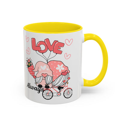 Love Always Accent Coffee Mug (11, 15oz)
