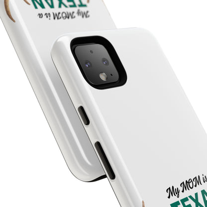 Texas MOM Phone Case - Tough & Stylish Floral Design