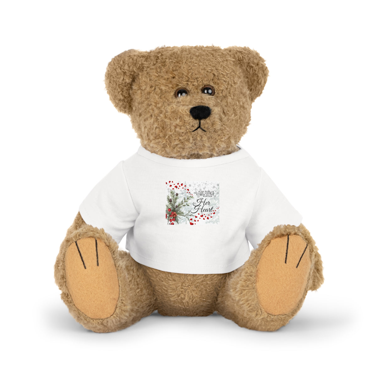 Her Heart Plush Toy with 'Have Courage' T‑Shirt