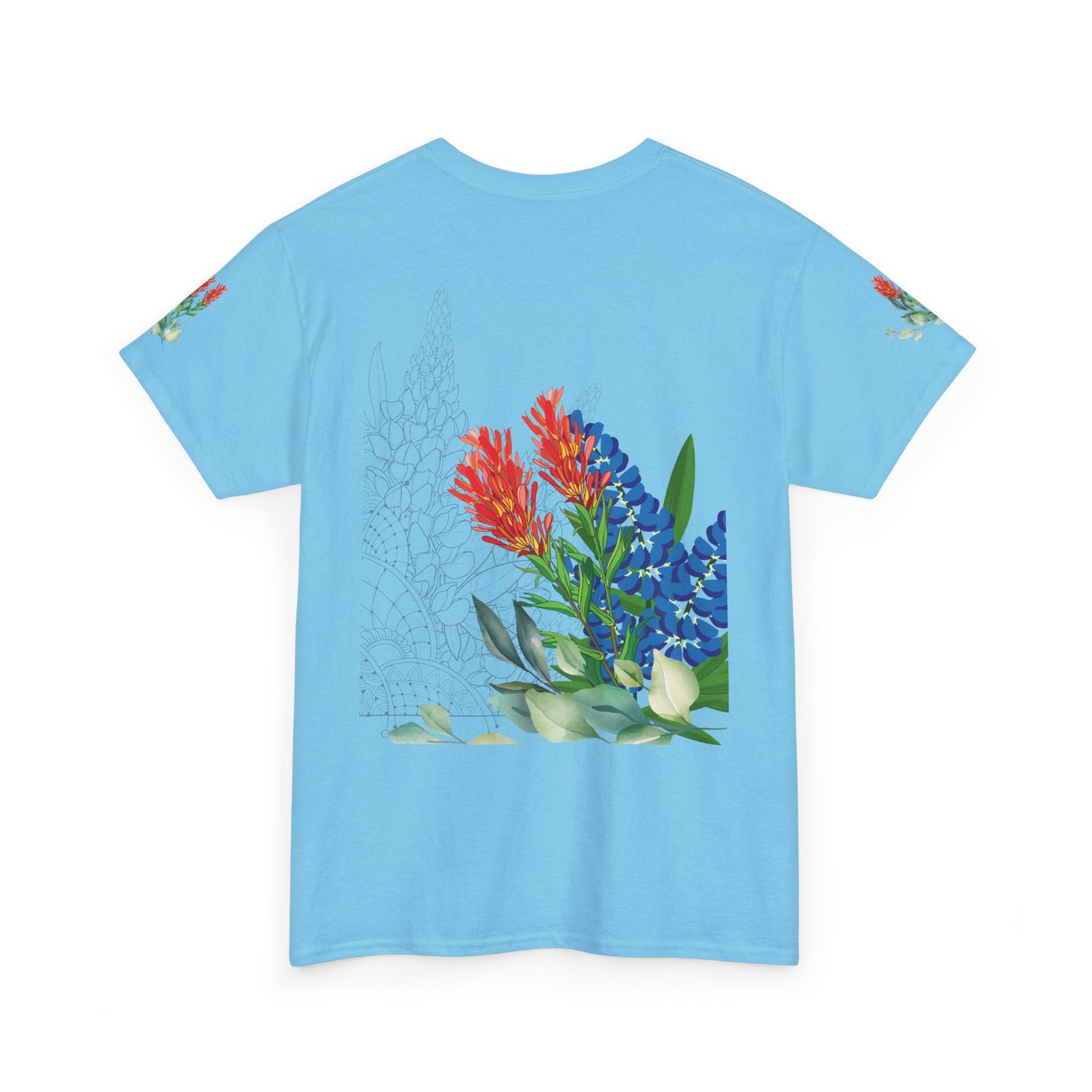 Floral Love Happens Unisex Heavy Cotton Tee