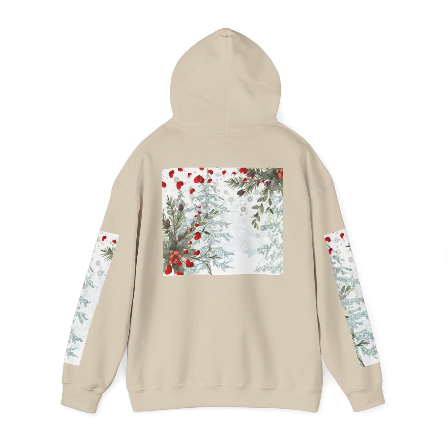 'Her Heart' Floral Winter Holiday Pullover