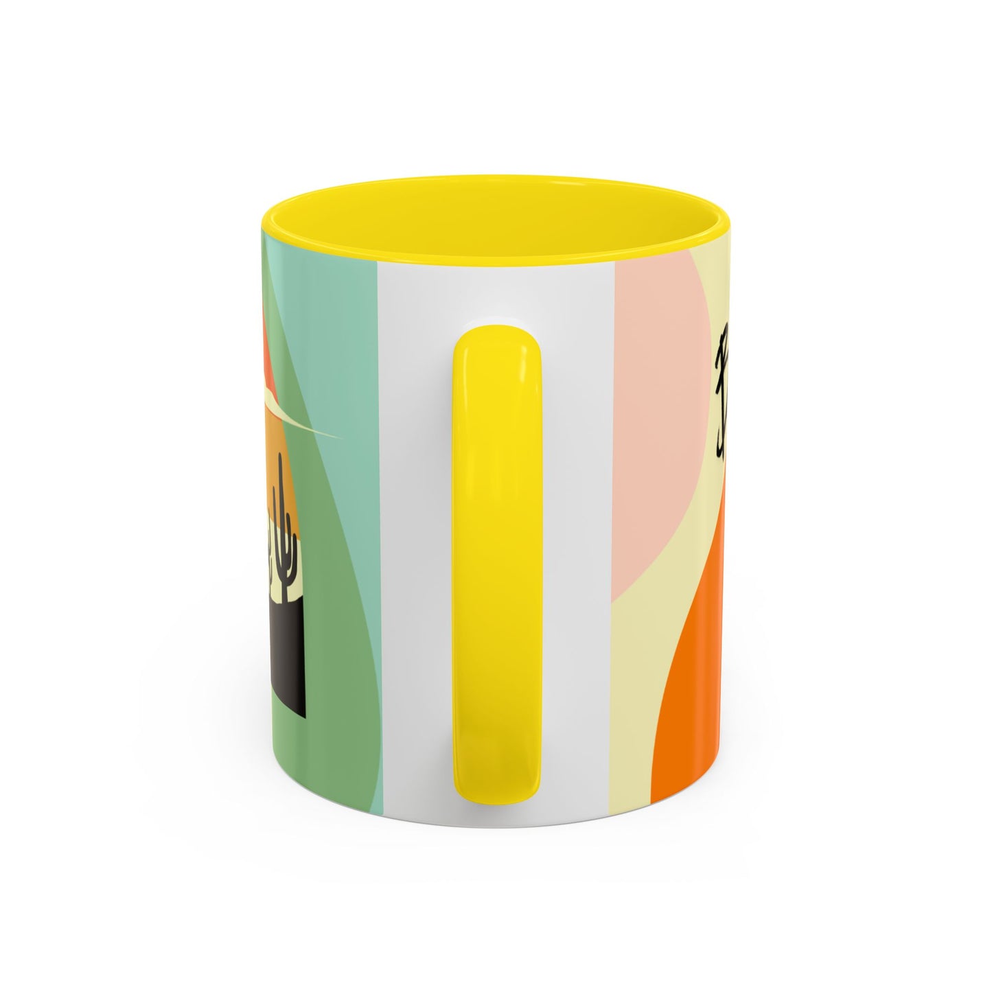 Vintage Off-Road Truck Coffee Mug — Desert Sunset Accent