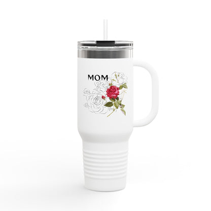 Special Mom Insulated Travel Mug - 40oz Floral Design for Moms