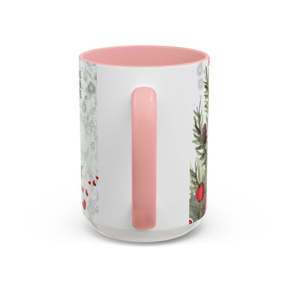Mug — 'Her Heart' Inspirational Winter Coffee Mug (Accent, 11/15oz)