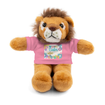 Happy Easter Stuffed Animal with T-Shirt