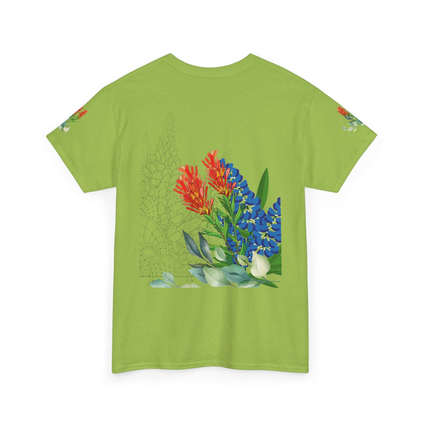 Floral Love Happens Unisex Heavy Cotton Tee