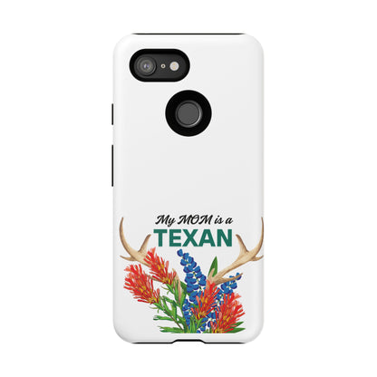Texas MOM Phone Case - Tough & Stylish Floral Design
