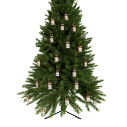 Her Heart is...Sled Ornaments