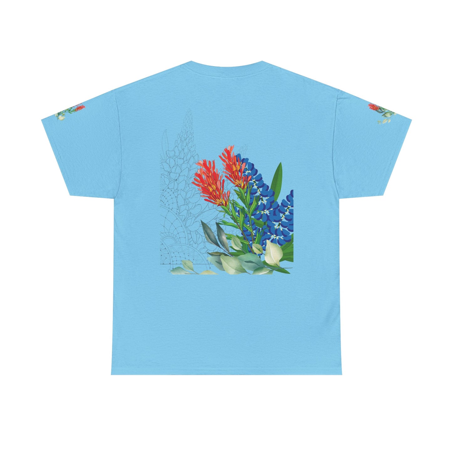 Floral Love Happens Unisex Heavy Cotton Tee