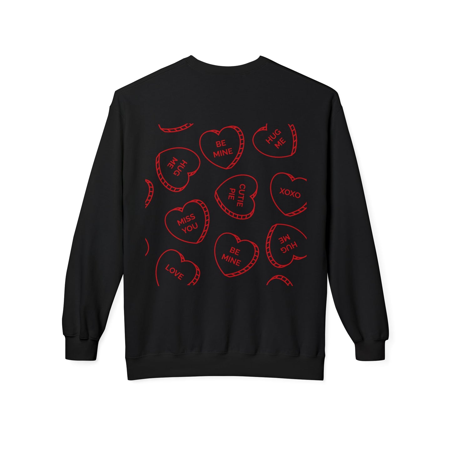 Love You Unisex Midweight Softstyle Fleece Crewneck Sweatshirt
