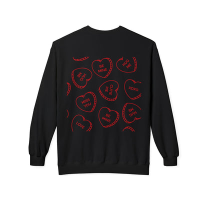 Love You Unisex Midweight Softstyle Fleece Crewneck Sweatshirt