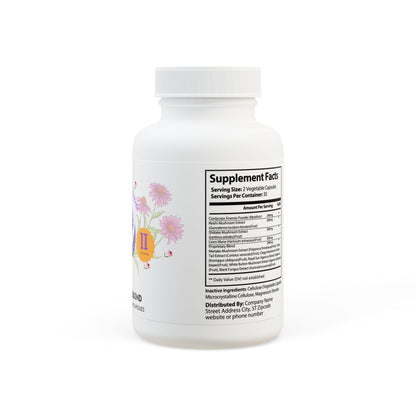 Super Health Mushroom Blend Supplement (60 Capsules)