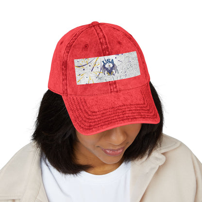Patriotic Eagle Vintage Embroidery Cap, Retro Dad Hat