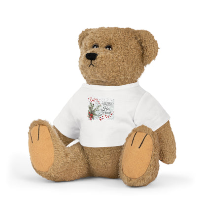 Her Heart Plush Toy with 'Have Courage' T‑Shirt