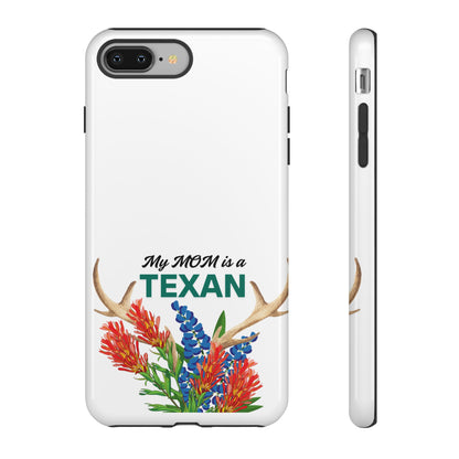 Texas MOM Phone Case - Tough & Stylish Floral Design