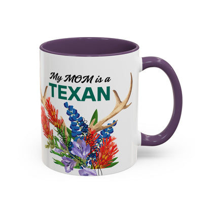 Texas MOM Coffee Mug - 11oz & 15oz Accent Cups
