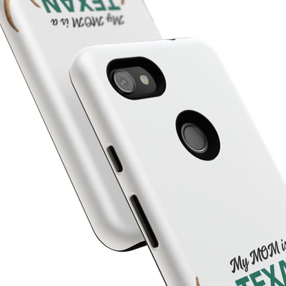 Texas MOM Phone Case - Tough & Stylish Floral Design