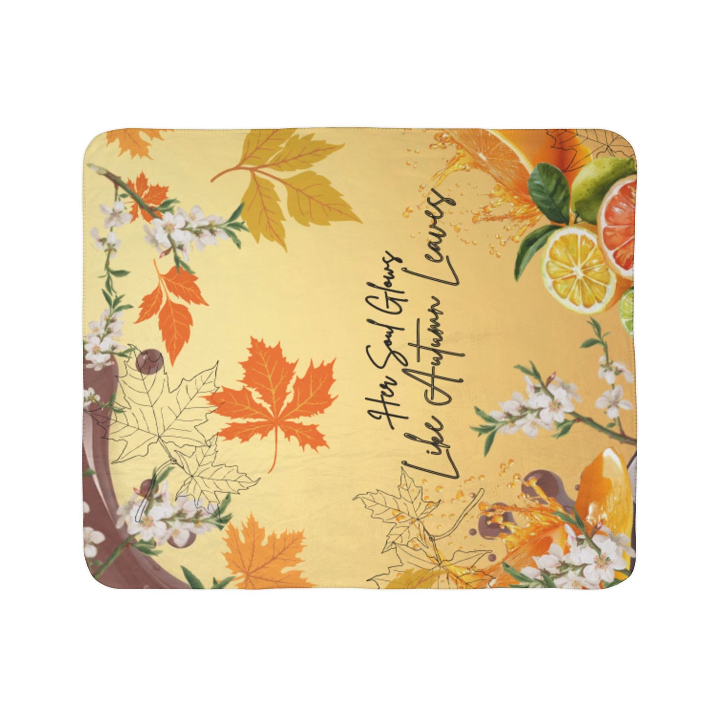 Whispering Maple Plush Throw for Women