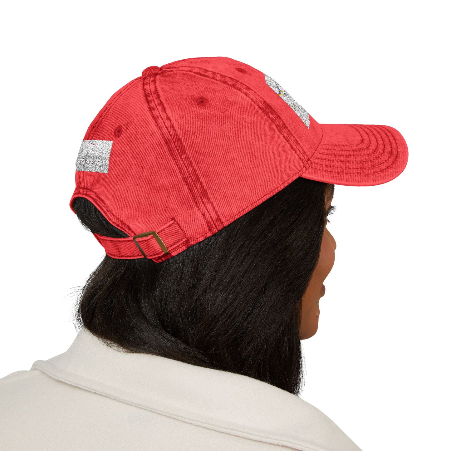 Patriotic Eagle Vintage Embroidery Cap, Retro Dad Hat